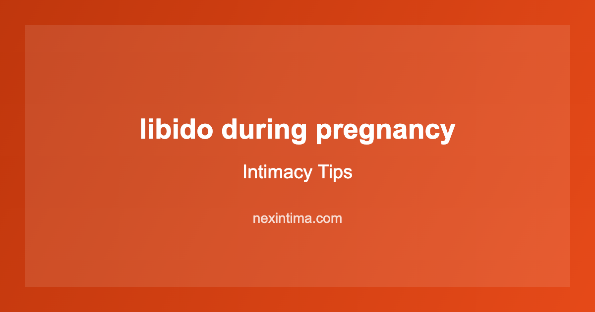 libido during pregnancy